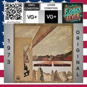 STEVIE WONDER•Innervisions•1973 US Stereo (#T326L)•Tamla, Gatefold
